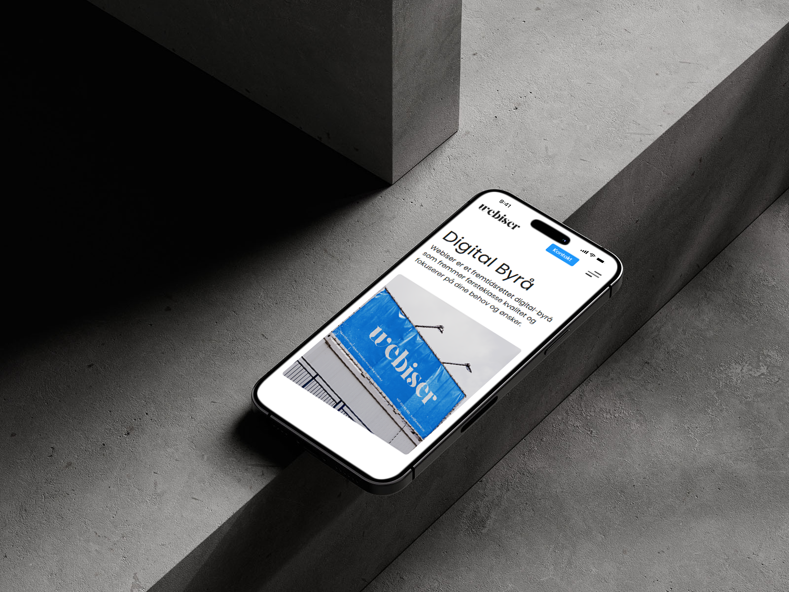 Bilde som representerer Webiser sin nettside design