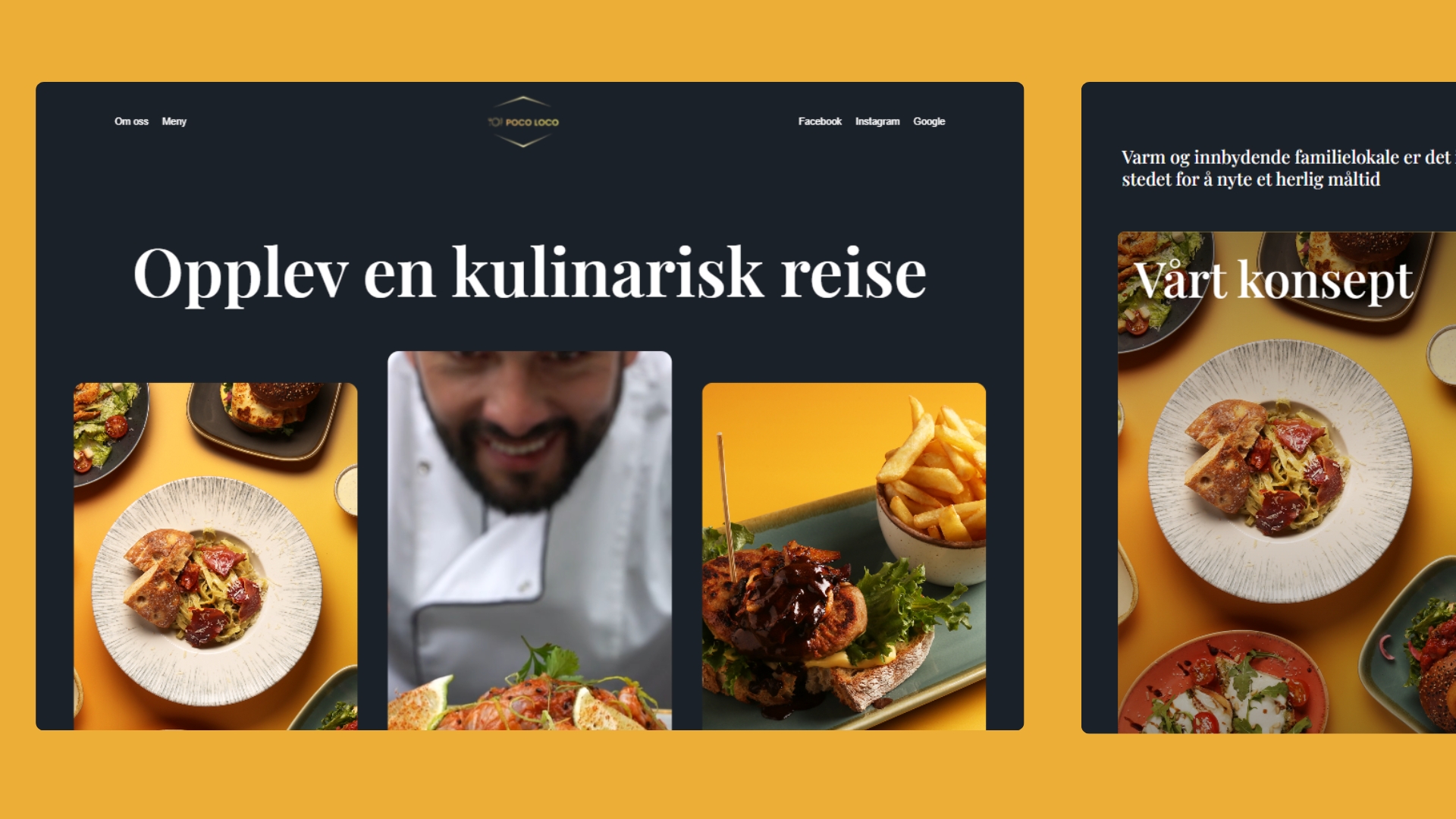 Poco Loco prosjekt levert av Webiser AS